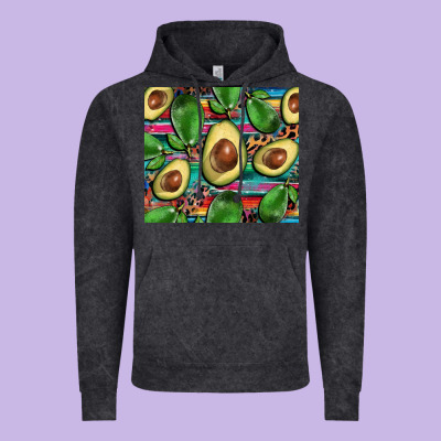 Avacado Vintage Hoodie Designed By Barkaloodesign