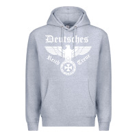 Heather Grey deutsches reich Premium Hoodie - artisFamous