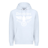 White deutsches reich Premium Hoodie - artisFamous