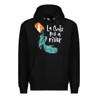 Black la croix drink Premium Hoodie - artisFamous