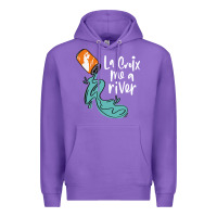Purple la croix drink Premium Hoodie - artisFamous