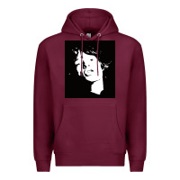 Burgundy mick jag Premium Hoodie - artisFamous