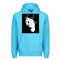 Ocean Blue mick jag Premium Hoodie - artisFamous