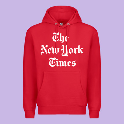New York Times Premium Hoodie Designed By Artisfamous