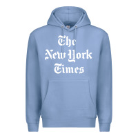 Colony Blue new york times Premium Hoodie - artisFamous