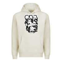 Oatmeal Heather oceans ate alaska Premium Hoodie - artisFamous