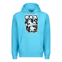 Ocean Blue oceans ate alaska Premium Hoodie - artisFamous