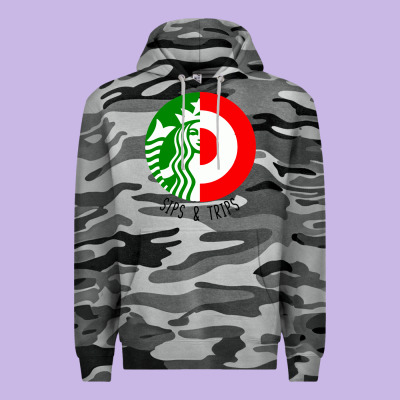 Sips And  Trips Premium Hoodie Designed By Artisfamous