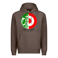 Coffee sips and  trips Premium Hoodie - artisFamous