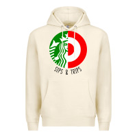 Tofu sips and  trips Premium Hoodie - artisFamous