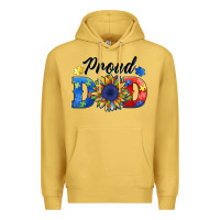 Antique Gold proud dad autism Premium Hoodie - BarkalooDesign