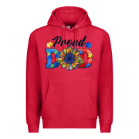 Cardinal proud dad autism Premium Hoodie - BarkalooDesign
