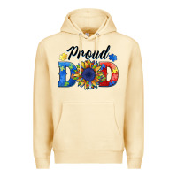 Pina Colada proud dad autism Premium Hoodie - BarkalooDesign