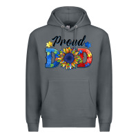 Rock proud dad autism Premium Hoodie - BarkalooDesign