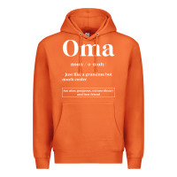 Carrot Oma Definition - Mother's Day Gift Premium Hoodie - artisFamous