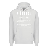 Dove Grey Oma Definition - Mother's Day Gift Premium Hoodie - artisFamous
