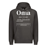 Smoke Oma Definition - Mother's Day Gift Premium Hoodie - artisFamous
