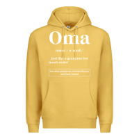 Antique Gold Oma Definition - Mother's Day Gift Premium Hoodie - artisFamous
