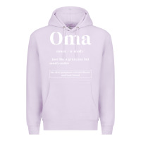 Lilac Oma Definition - Mother's Day Gift Premium Hoodie - artisFamous