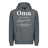 Rock Oma Definition - Mother's Day Gift Premium Hoodie - artisFamous