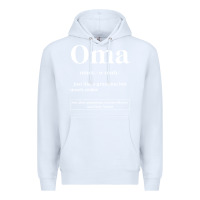 White Oma Definition - Mother's Day Gift Premium Hoodie - artisFamous