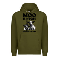 Army Green Moo bitch get out the hay Premium Hoodie - artisFamous