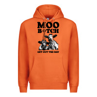 Carrot Moo bitch get out the hay Premium Hoodie - artisFamous