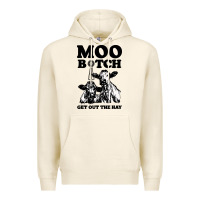Tofu Moo bitch get out the hay Premium Hoodie - artisFamous