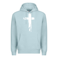 Blue Mist tattoo christian Premium Hoodie - artisFamous