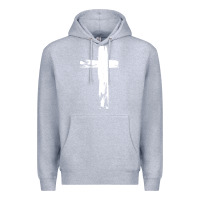 Heather Grey tattoo christian Premium Hoodie - artisFamous