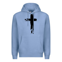 Colony Blue tattoo christian Premium Hoodie - artisFamous