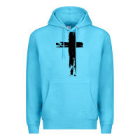 Ocean Blue tattoo christian Premium Hoodie - artisFamous