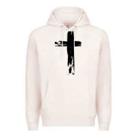 Pale Pink tattoo christian Premium Hoodie - artisFamous