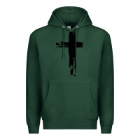 Sports Green tattoo christian Premium Hoodie - artisFamous