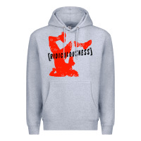 Heather Grey ridiculousness Premium Hoodie - artisFamous