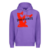 Purple ridiculousness Premium Hoodie - artisFamous
