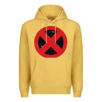 Antique Gold xmen symbol Premium Hoodie - artisFamous