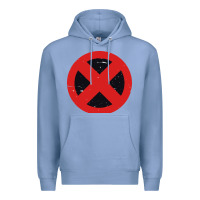 Colony Blue xmen symbol Premium Hoodie - artisFamous