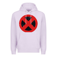 Lilac xmen symbol Premium Hoodie - artisFamous