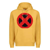 Mustard xmen symbol Premium Hoodie - artisFamous