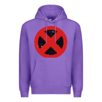 Purple xmen symbol Premium Hoodie - artisFamous