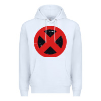 White xmen symbol Premium Hoodie - artisFamous