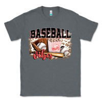 Charcoal Heather baseball vibes Classic Tee - FaDigitalArtStudio