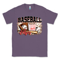 Lavender baseball vibes Classic Tee - FaDigitalArtStudio