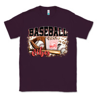 Plum baseball vibes Classic Tee - FaDigitalArtStudio