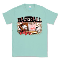 Seafoam baseball vibes Classic Tee - FaDigitalArtStudio