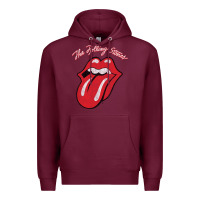 Burgundy the  rol.li  sto.nes  colors ton   t shirt Premium Hoodie - artisFamous