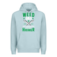 Blue Mist weed dad le.ga.li.ze ma.riju.a.na pot weed gift   t shirt Premium Hoodie - artisFamous