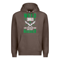 Coffee weed dad le.ga.li.ze ma.riju.a.na pot weed gift   t shirt Premium Hoodie - artisFamous