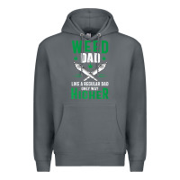 Rock weed dad le.ga.li.ze ma.riju.a.na pot weed gift   t shirt Premium Hoodie - artisFamous